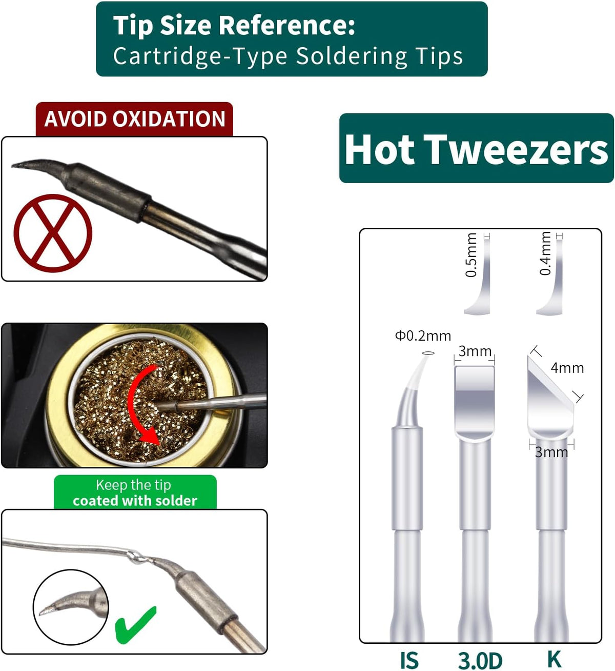 YIHUA 982D-III Dual-Channel Hot Tweezers Micro Soldering Station