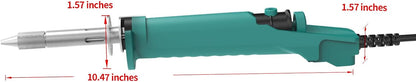 YIHUA 929D VI Temperature Controlled Electric Desoldering Iron with Upgraded Performance Heated Solder Sucker Tool with 3 Nozzles Soldering Iron Pump Function
