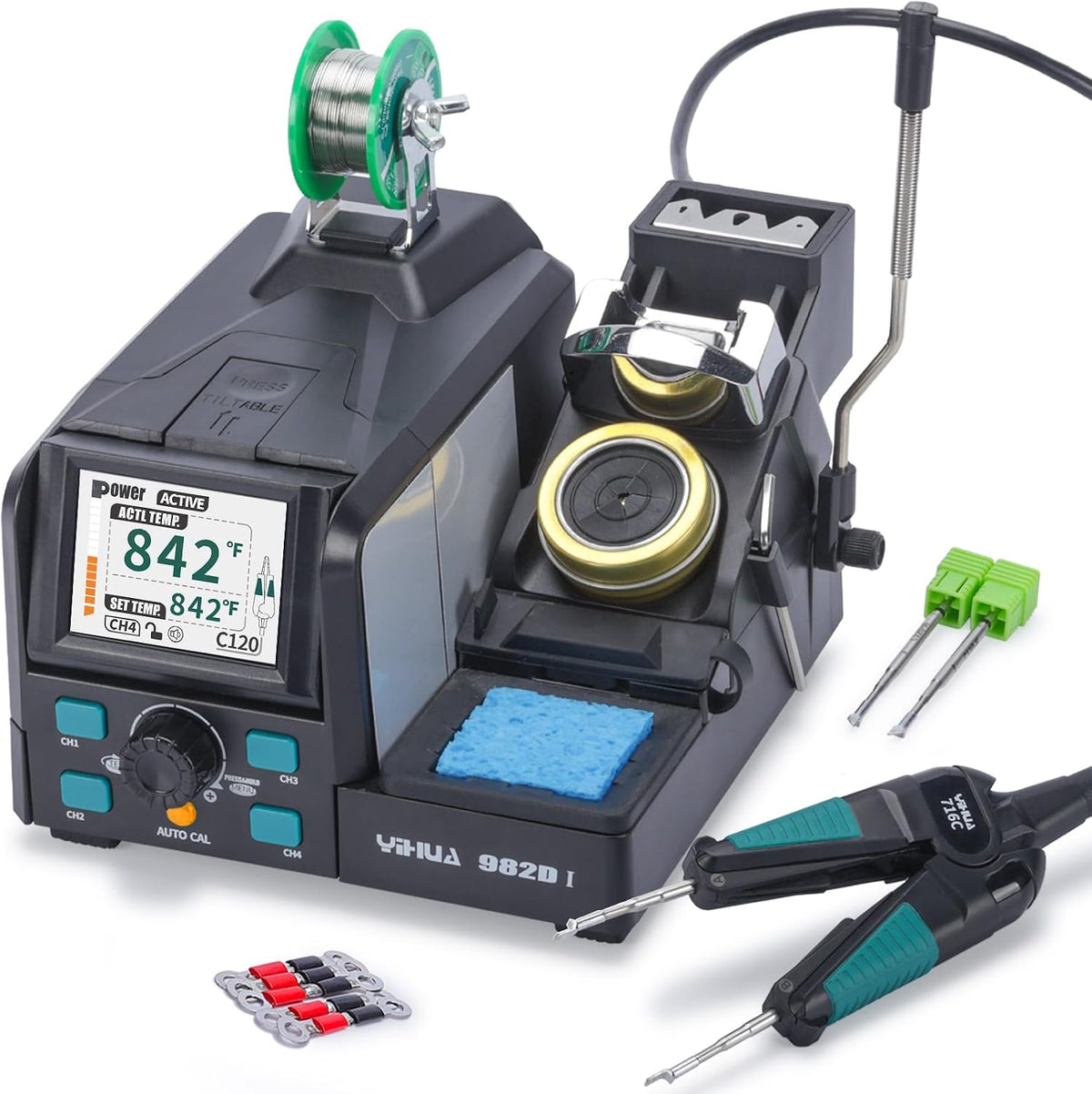 YIHUA 982D-I Micro Hot Tweezers Soldering Station