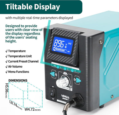 YIHUA 8509-I Hot Air Pencil Micro Soldering Rework Station