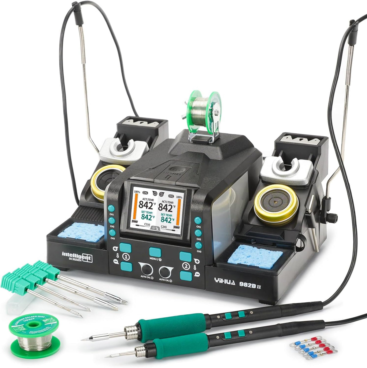 YIHUA 982D-II Dual Channel Micro Soldering Station