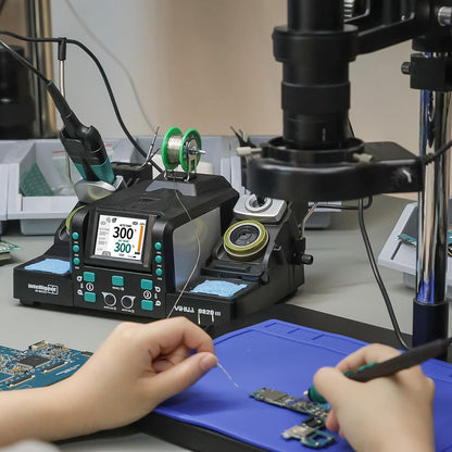 YIHUA 982D-III Dual-Channel Hot Tweezers Micro Soldering Station