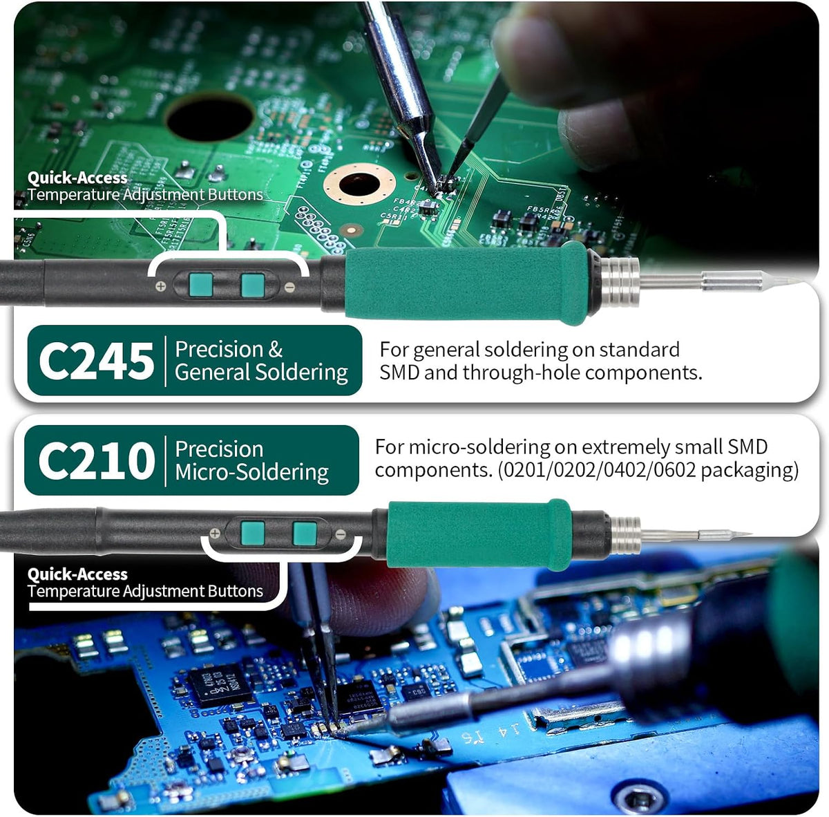 YIHUA 982D-II Dual Channel Micro Soldering Station